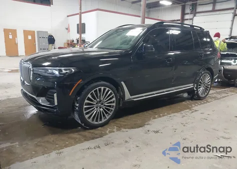 2021 BMW X7 xDrive40I z USA, uszkodzony, nr VIN 5UXCW2C08M9F97274